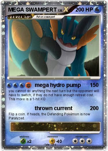 Pokémon Mega Swampert 12 12 Mega Hydro Pump My Pokemon Card