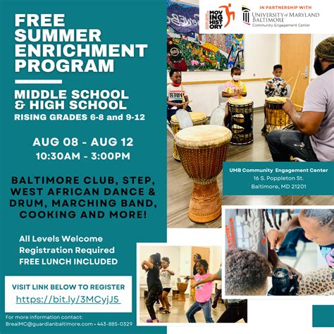 Free Summer Enrichment Program Southwest Partnership