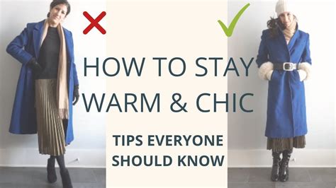Easy Styling Tips To Stay Warm And Chic Cold Weather Styling Hacks You Need To Know Youtube