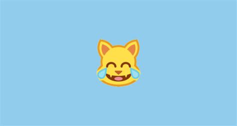 😹 Chat Qui Pleure De Joie Emoji On Htc Sense 7