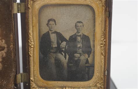 Sold Price The Outlaw Jesse James And Frank James Tintype Invalid
