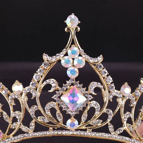 Royal Queen Performance Crystal Tiara Crown Arabesque Life