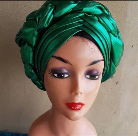 African Turban Braided Turban African Head Wrap For Women Etsy