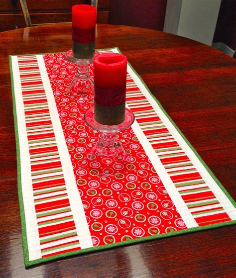 Beginner Quilted Christmas Table Runner Patterns Free Easy