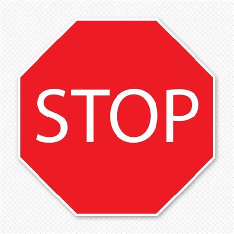 Stop Sign Graphics Do Not Enter Sticker Signs