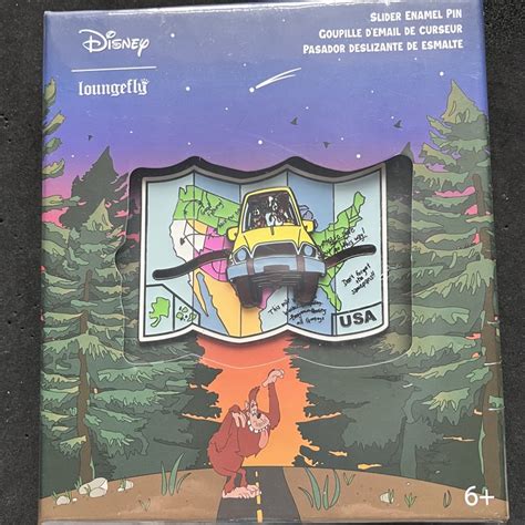 a goofy movie road map limited edition loungefly disney pin disney pins blog