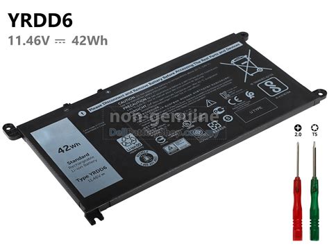 Battery For Dell Latitude 3400 My