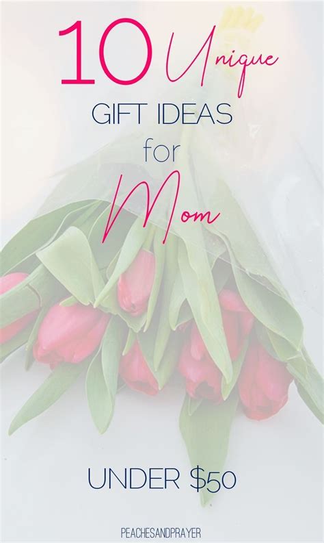 Well you're in luck, because here they come. Gifts for Mom under $50 | Gifts for mom, Diy gifts for ...
