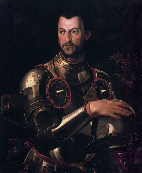 Portrait Of Cosimo I De Medici C1550 Agnolo Bronzino