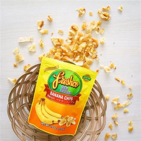 Freshco Banana Chips 100 Grams Pack Shopee Philippines