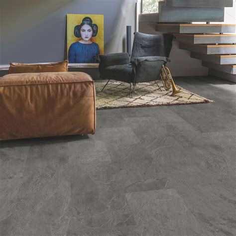 Grey Slate Effect Vinyl Floor Tiles Flooring Tips