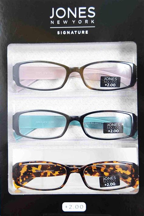 Jones New York Signature Leopardpinkblue Reading Glasses 3 Pack