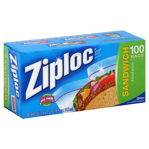 Free delivery and returns on ebay plus items for plus members. Ziploc Sandwich Bags, 100 bags