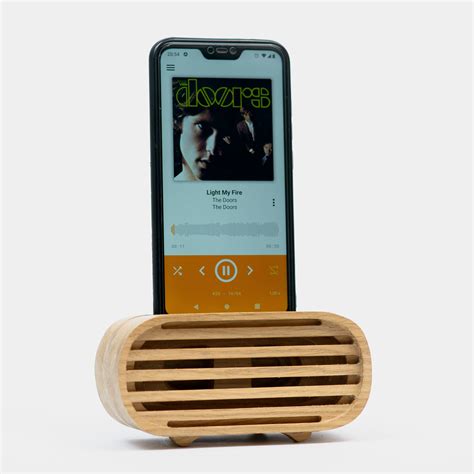 Wooden Phone Speaker Passive Phone Amplifier Iphone Acoustic Etsy Uk
