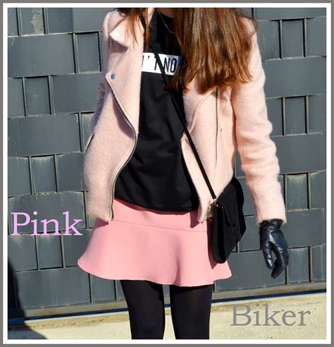 Pink Biker Lookfortime