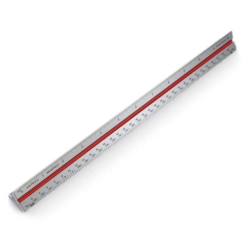 Arteza Architect Scale Ruler Imperial 12 Inch Color Coded