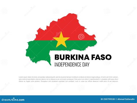 Burkina Faso Independence Day Background Banner For National