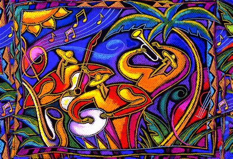 Latin Music Painting By Leon Zernitsky Pixels