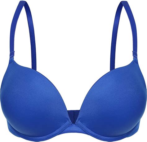 Bulges Full Cup Bra Plus Size Convertible Straps Sexy Lingerie Set For Women Everyday Bras Blue