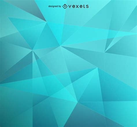 Blue Low Poly Background Vector Download