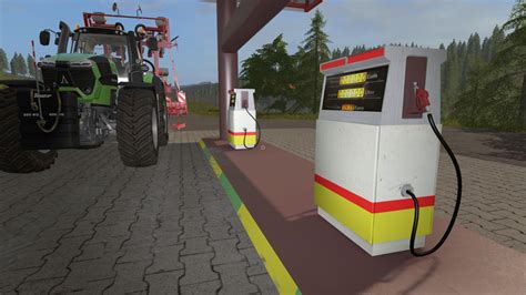 Fs17 Shell Gas Station V 10 Shell Tankstelle Objects Mod Für Farming