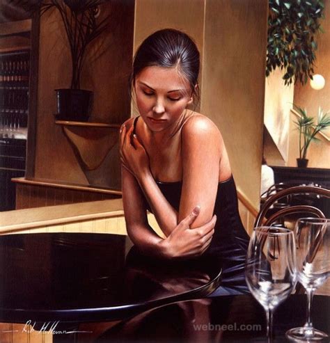 26 Hyper Realistic And Beautiful Oil Paintings By Famous Artist Rob