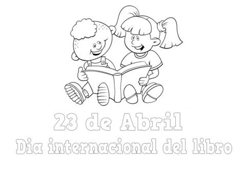 Actividades para celebrar el día del libro. Pintando dibujos del Día Internacional del Libro ...