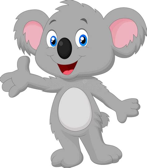 Cute Koala Cartoon Stock Vector Illustration Of Koala 33235605