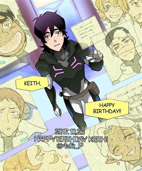 Look At Lance Blushing Saying Happy Bday Thats So Cute Voltron Klance