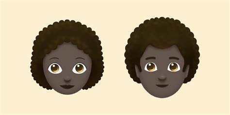 New Natural Hair Emoji Released Response To Natural Hair Emoji