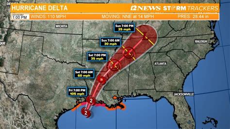 Tracking Hurricane Delta Whats Ahead For Southeast Texas Youtube