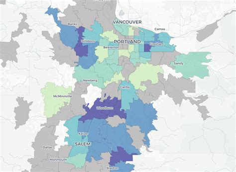 Oregon Coronavirus Infections By Zip Code The Oregonian