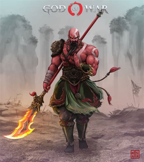 China God Of War By Darth Iskander On Deviantart
