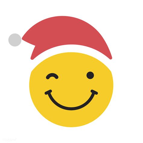 Happy Santa Emoji Icon Royalty Free Stock Illustration 1230258
