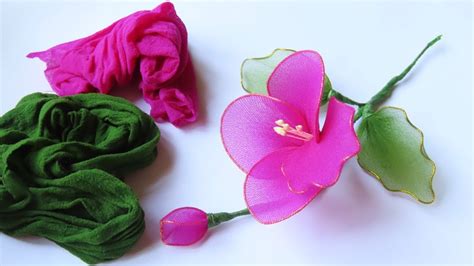 How To Make Nylon Stocking Flowers Stocking Flower Making Sams