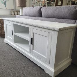 Check spelling or type a new query. "Cove" Hamptons Style TV Unit, Brushed White, Furniture
