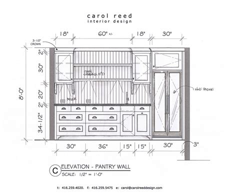 Kitchen cabinets hang at standard heights that relate to the position of the countertop and certain appliances. Standard Kitchen Cabinet Height Design - Loccie Better ...