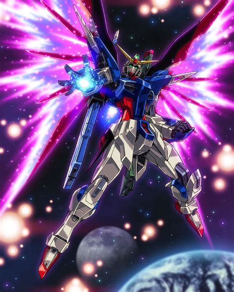 Destiny Gundam Gundam Wallpapers Gundam Art Gundam Seed Posted By