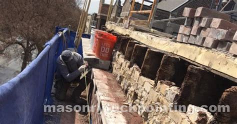 Masonry Parapet Wall Rebuilding And Restoration Chicago Masonry