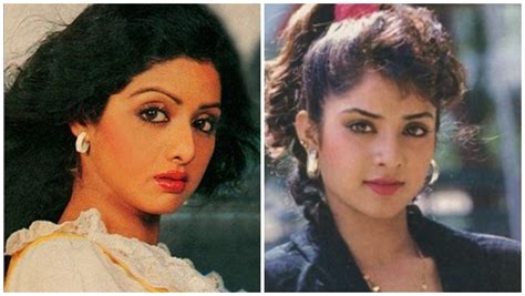 The Shocking Similarities Between Late Actress Sridevi And Divya Bharati Malayalam Filmibeat