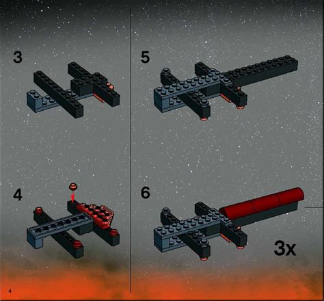 Lego 7257 Ultimate Lightsaber Duel Instructions Star Wars