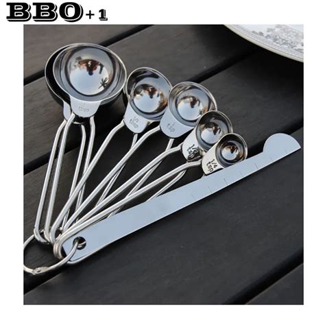 Stainless Steel Measuring Spoons Measuring Spoon Baking Tools Set Of