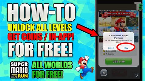 Super Mario Run Free All Levels Android And Ios Unlock All Levels