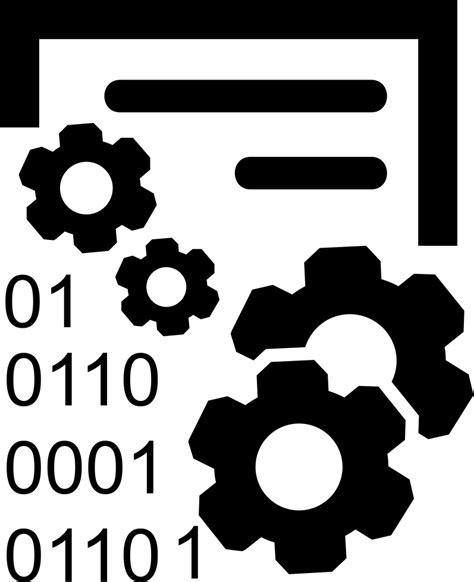 Binary File Icon 381800 Free Icons Library