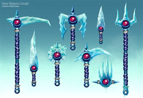 Frost Giant Weapons Concept By Slipled On Deviantart