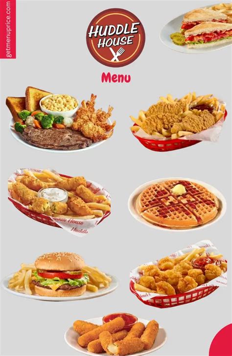 Huddle House Menu Price List Usa Updated March 2024