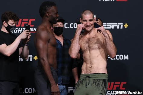 Ufc On Espn 28 Weigh In Results Two Fights Canceled During Session