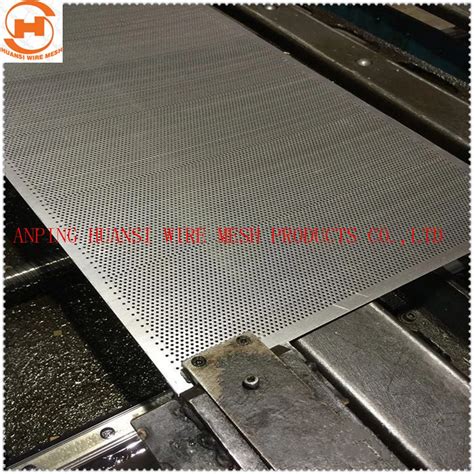 Round Hole Perforated Metal Mesh Sheet Punched Metal Sheet China