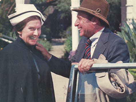 Mel Brooks And Cloris Leachman In High Anxiety Original Color Photo