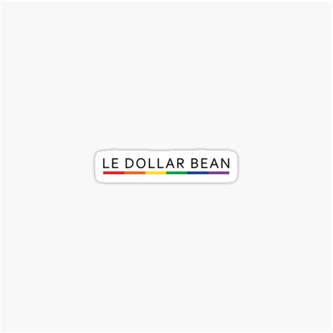 Le Dollar Bean Lesbian Gay Pride Meme Color Flag Le Bian Gift My XXX